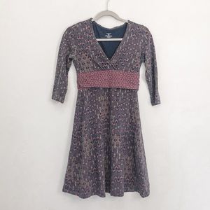 Patagonia Purple Knee Length Dress Small
